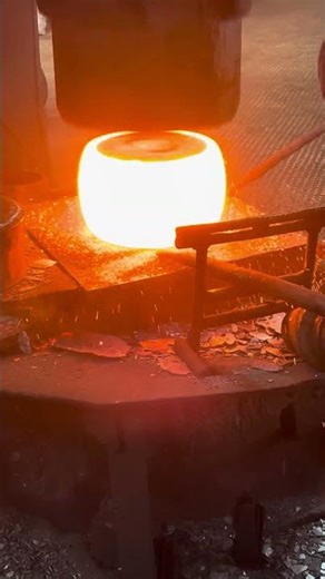 Inside the factory How to make iron blocks and forge them into iron block flatbread #process