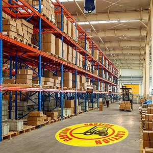 [Hot Item] LED 450W Warehouse Traffic Busy Area Forklift Safety Warning Sign Gobo Projector IP65