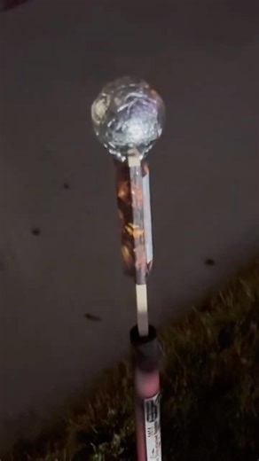 Bomb on a Stick Salute Rocket! #fireworks #salute #banger #pyrotechnica