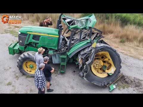 INSANE Tractor Fails Compilation 2025 | Extreme Heavy Equipment Driving #2