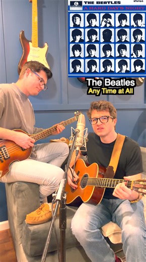 The Beatles - Any Time at All 🎵 (Live Acoustic Cover) #thebeatles #beatles #paulmccartney #johnlennon #georgeharrison #ringostarr #facebookreel #reels #music #song #live #livemusic #brothers #harmony #harmonies #voice #singing #acoustic #acousticguitar #sing #singer #cover #coversong #acousticcover | The Como Brothers