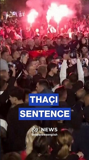 Thousands rally in Kosovo over Thaçi’s 25-year war crimes sentence