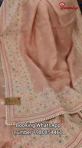 Kota embroidery sarees , a much sought for light weight budget friendly sarees for this festive season. The thread embroidery work and digital prints together form a seamless blend. For any assistance, pls WhatsApp 079808 54460 #Rangmilap #WeavingDreams #kolkatafashionbrand #pujocollection2025 | Rangmilap