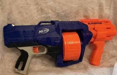 Nerf N-Strike Elite SurgeFire 15-Dart Rotating Drum Blaster W/15 Darts | eBay