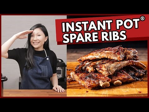Instant Pot Spare Ribs | Fall Off The Bone Tender & Juicy!