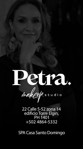 Contáctanos al: 4864-5332 | Petra Makeupstudio