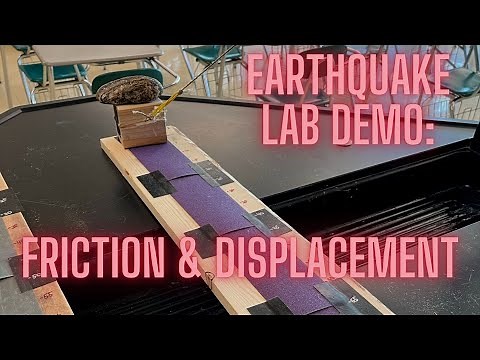 Earthquake Lab Demo: Friction & Displacement