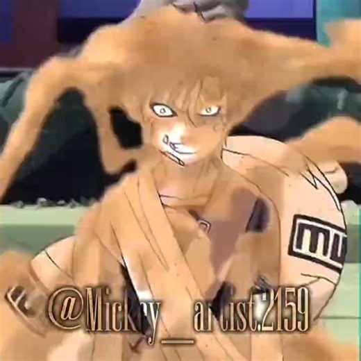 Gaara's inner demon unleashed! 👹 Witness the scream. 🔥#gaaraedit #gaara #narutoanimeedit