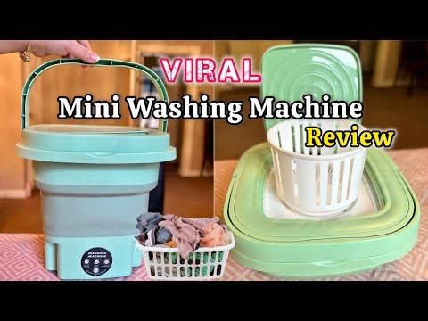 Portable Foldable Mini Washing Machine Review | Is It Worth Buying?