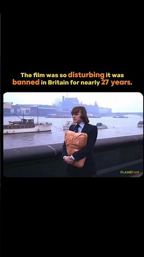 The Movie So Disturbing It Was Banned in Britain for 27 Years | A Clockwork Orange #fyp #movie