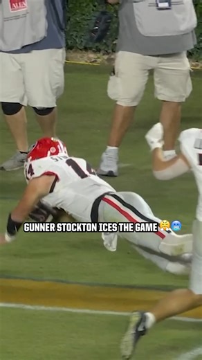 Gunner Stockton seals the victory for the Georgia Bulldogs 🔥 | Owen Blake