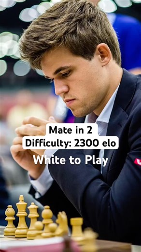 Hardest mate in 2 #chesspuzzle #chesstactics #matein2 #checkmate