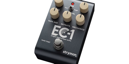 Strymon Announces New EC-1 Single Head Tape Echo