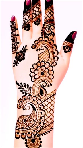 10K views · 321 reactions | Stylish easy mehndi design | Mehndi Design | Facebook