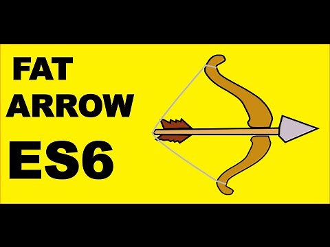 ES6 Arrow Functions in JavaScript tutorial ( Fat Arrow Function Expression es2015, ecma6)