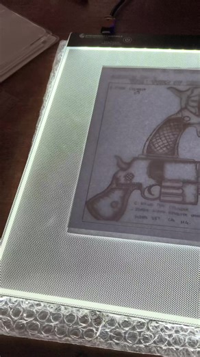 Tracing and Drawing with LED Light Pads