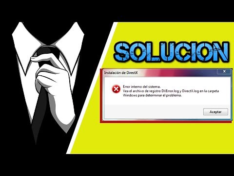 Como Solucionar el Problema DXError log y Direct log Windows Minios 7/8/10 - 2021