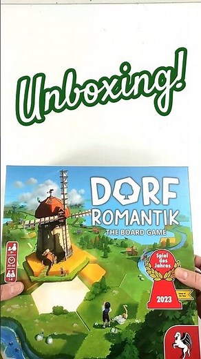Dorfromantik: The Board Game Unboxing | Cozy City Building in a Box! #boardgameunboxing