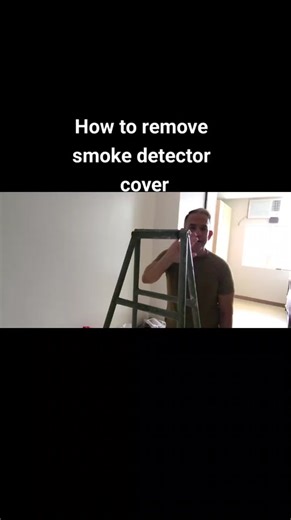 Cómo quitar la cubierta del detector de humo