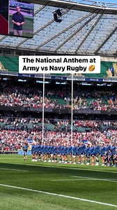 Nothing like hearing the national anthem sung by nearly 50 thousand people 😱🤩#armyvsnavy | BFBS Radio