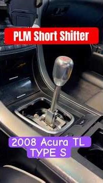PLM Billet Short Shifter Install #acuratl