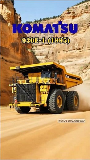 Komatsu Ultra‑Class Haul Trucks Evolution (1990-2025)