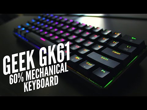 Unboxing and Review - HK GAMING GK61 60% Gateron Optical Mechanical Gaming Keyboard | Worth it?