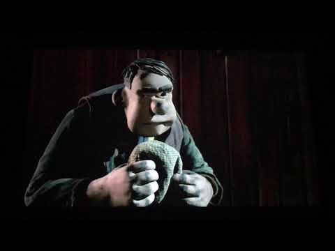 Chicken Run (2000) - gravy explosion destroys barn ta ta Mrs Tweedy