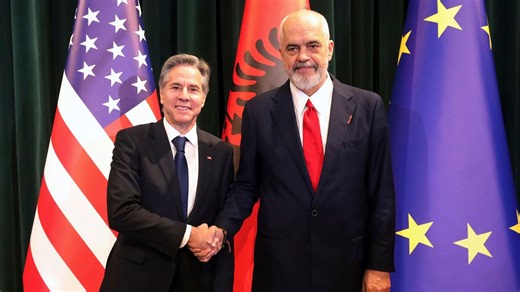 Did Albania’s PM call the US ‘one of the three evils in the world’?