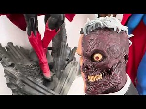 Tweeterhead Two-Face Quarter Scale Maquette Unboxing & Review,First Impressions & Detailed Analysis