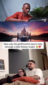 550K views · 12K reactions | Y’all be doing too much… how’s he gon create a whole Disney trailer to propose. What are the rest of us suppose to do now? 廊廊 #ReactWithVictor | The Pot TV | Facebook