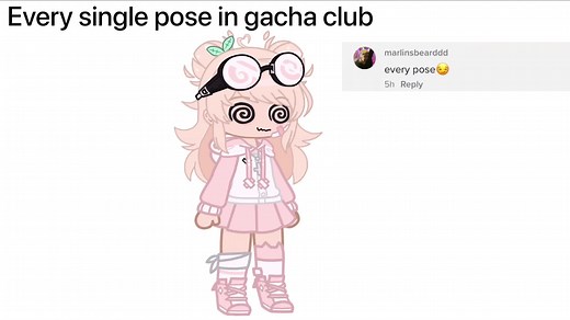 Exploring Every Pose in Gacha Club!