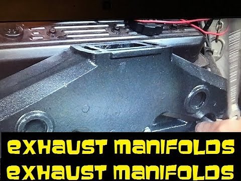 How to Install Volvo Penta Marine Exhaust Manifolds 5.7 Chevy 350