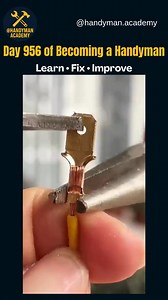 170K views · 1.1K reactions | Safe Electrical Wire Connector Tip. . . . . . . #handyman #handymanservices #homeimprovement #diy #contractor #painting #tvmounting #construction #renovation #plumbing #homerepair #home #furnitureassembly #carpentry #electrician #homerenovation #roofing #maintenance #flooring #repairs #tools #smallbusiness #drywall #homemaintenance #homedecorideas #remodeling #handymanservice #tvinstallation #remodel #carpenter | Handyman academy | Facebook