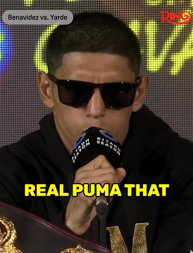 El Puma acechando a su presa 😜 La palabra de @fernandopumamartinezz en conferencia de prensa sobre su choque con "Bam" Rodriguez. Fernando “Puma” Martínez 🇦🇷 (18-0, 9 KOs) 🆚 Jesse “Bam” Rodríguez 🇺🇸(22-0, 15 KOs) 👑 Mundial WBA 👑 Mundial WBC 👑 Mundial WBO 👑 Ring Super Mosca 🗓️ 22 de Noviembre 🏟️ Riad, Arabia Saudita 📺 DAZN PPV Video de DAZN #box #boxeo #boxing #cercadelring #fernandomartinez #PumaBam #pumamartinez | CERCA DEL RING - Oficial.