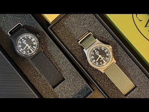 CWC G10 Military Issue and CWC GS Black Sapphire Unboxing
