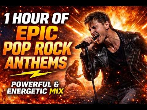 1 Hour of Epic Pop Rock Anthems ⚡ Powerful & Energetic Mix