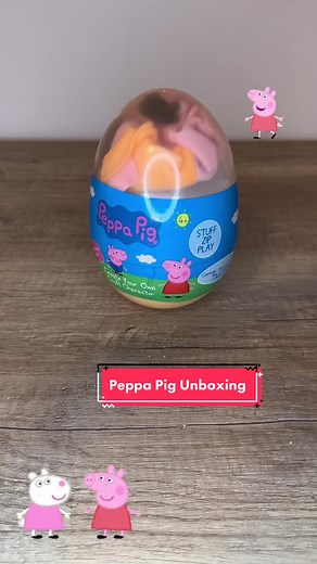 Peppa Pig Surprise Egg Unboxing - Fun Toy Reveal for Kids