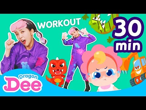 ✨ Let's Dance! 🕺| DD Dance Tutorial Compilation | Dr.Candy & Dragon Dee | Kids Workout