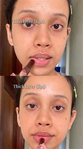 Lip & cheek swatch of this viral cbeauty lippie ‪@yesstyle‬ code: NITA222 🍫🍷