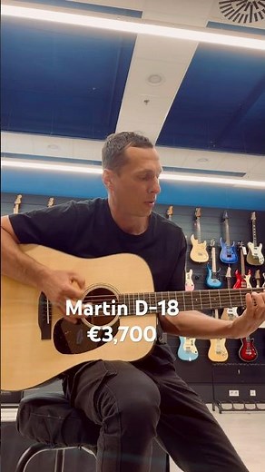 This €3,700 Acoustic Sounds Like THIS… | Martin D-18 #martinguitars #martinguitar