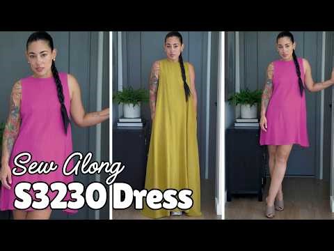 Sew Along! Simplicity S3230 Dress Sewing Pattern