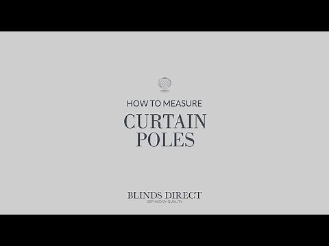 How to measure for Curtain Poles | Blinds Direct