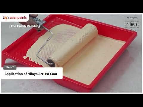 Nilaya Arc Natural Matt Finish Application Video | Lime-Based Paint For Your Walls | English