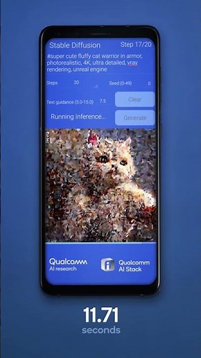 World’s first on-device demonstration of Stable Diffusion on an Android phone