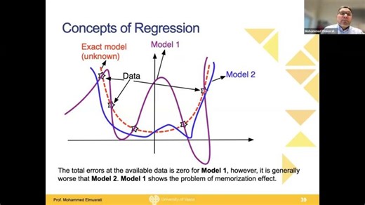Machine Learning Course 2026 - Online Session (2) Fundamentals of Machine Learning Algorithms | Mohammed Elmusrati