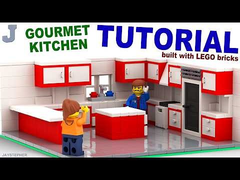 LEGO Gourmet Kitchen TUTORIAL