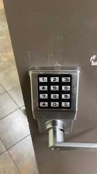 Resetting code for trilogy lock t2