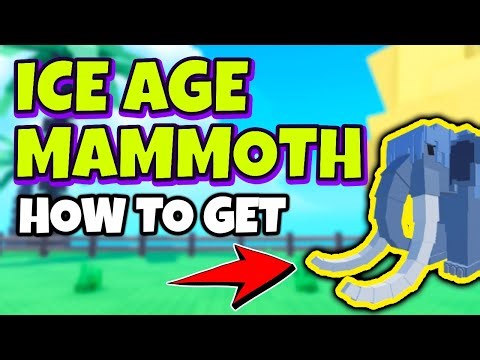 ICE AGE MAMMOTH in RAISE ANIMALS Roblox – How to Unlock and Capture Guide