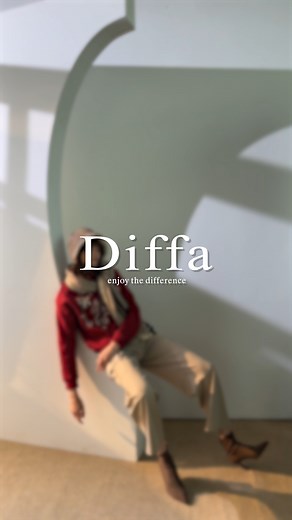 Diffa 25AW 藝術織語 Art Threaded 在城市步調間，以沉穩冷調化作底章， 紅的韻律點亮輪廓，描繪層次分明的摩登步伐。 #Diffa #2025AW #NewCollection #藝術織語 #ArtThreaded #DiffaART | Diffa迪法爾